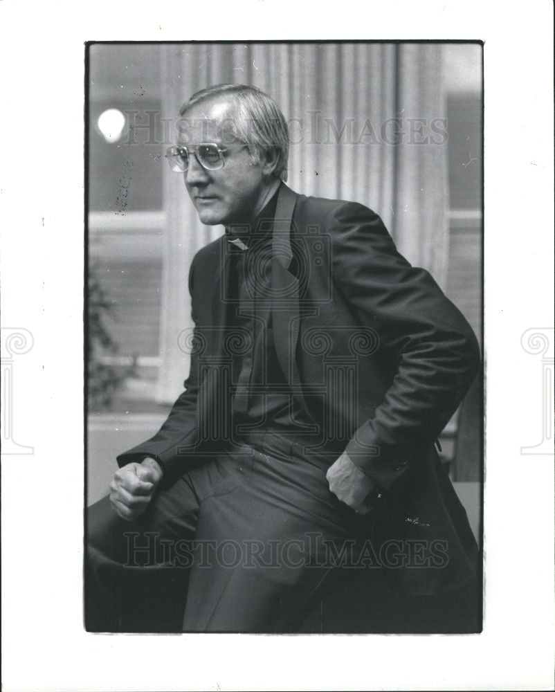 1982 Press Photo Bishop Gumbleton - Historic Images