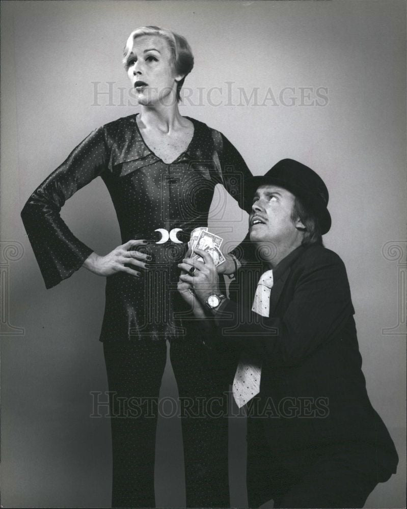 1980 Press Photo Nancy Gurwin as Adelaide And Edgar A - Historic Images