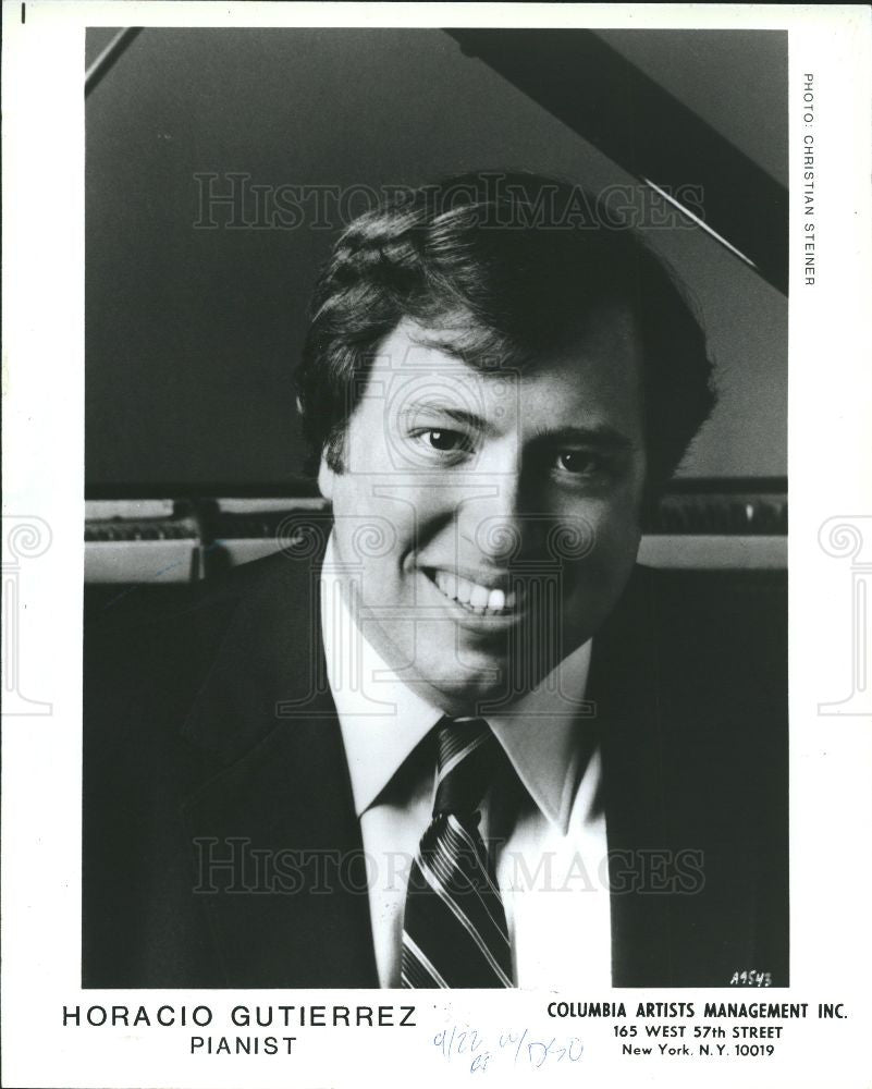 1994 Press Photo Horacio Gutierrez pianist - Historic Images