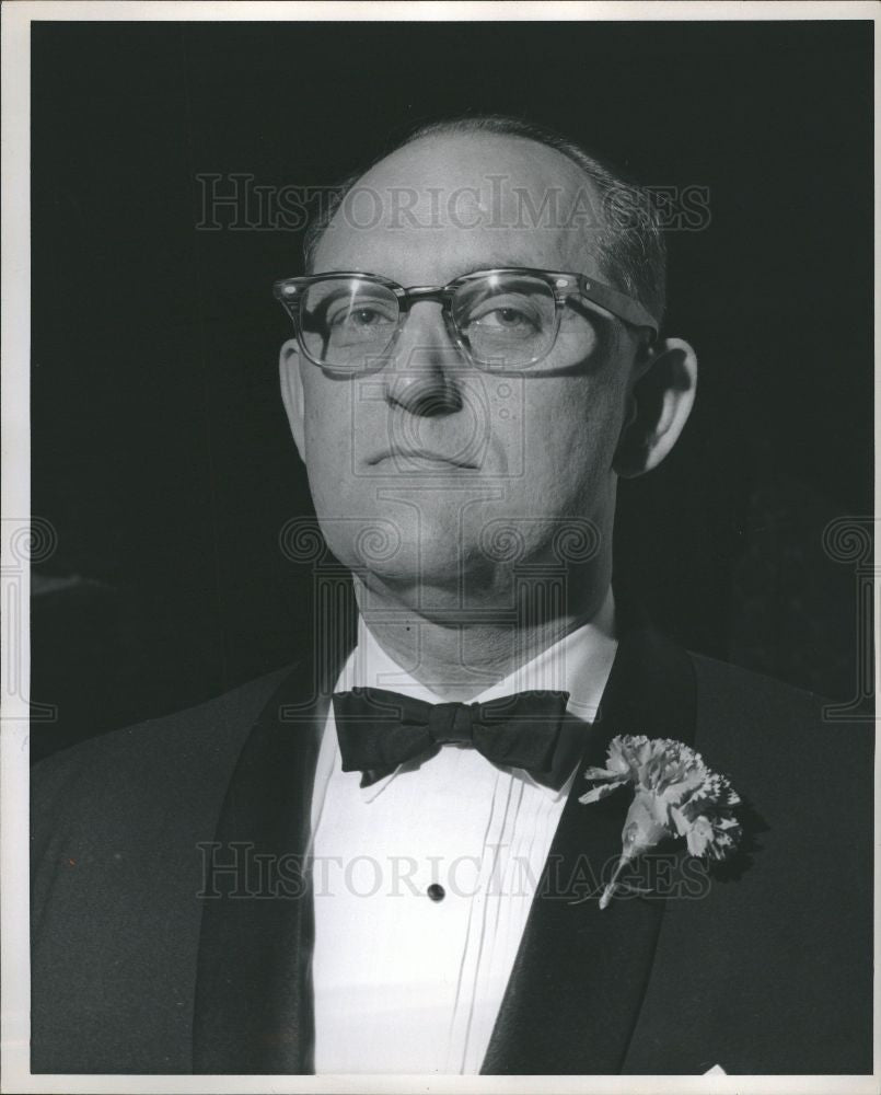 1964 Press Photo George Gullen Wayne State Alumni - Historic Images
