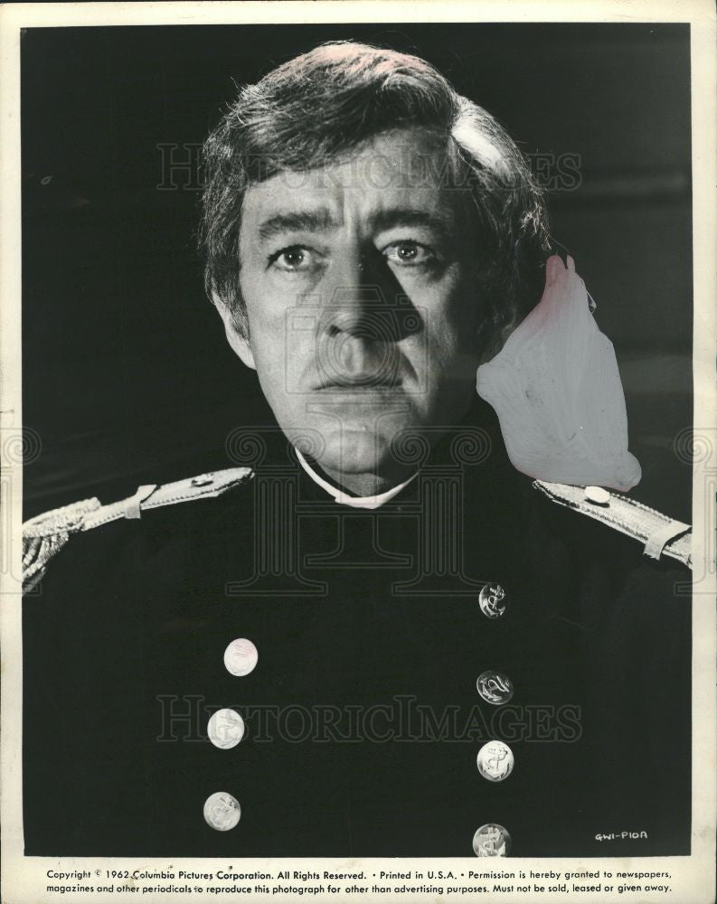 1962 Press Photo Alec Guinness Actor England - Historic Images