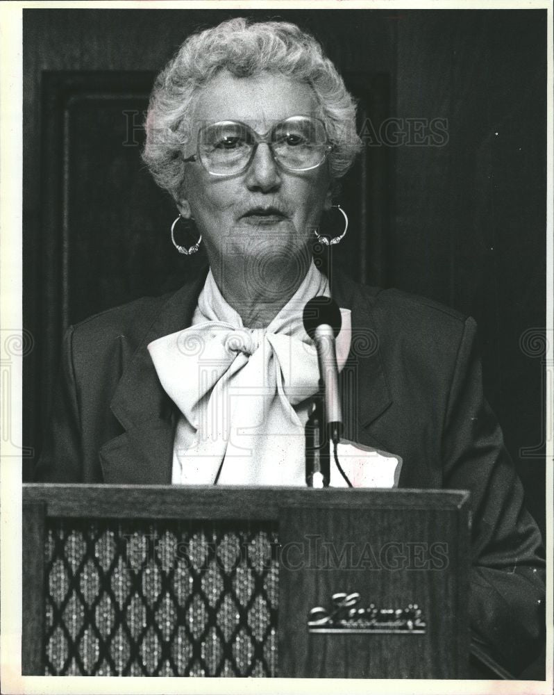 1984 Press Photo DOROTHY HAENER - Historic Images