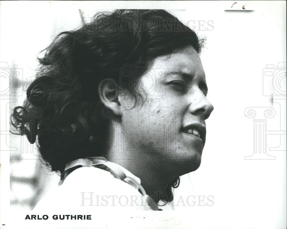 1970 Press Photo ARLO GUTHRIE - Historic Images