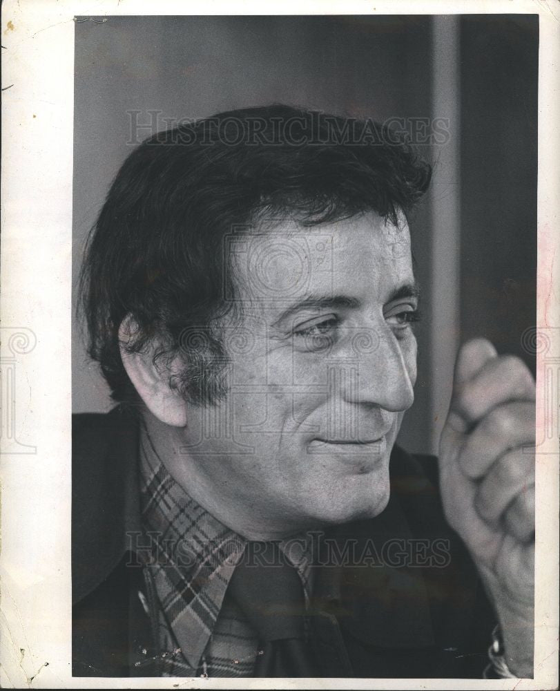 1978 Press Photo Tony Bennett Singer - Historic Images