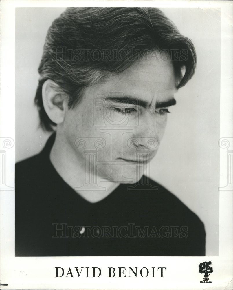 1993 Press Photo David Benoit, GRP Records - Historic Images