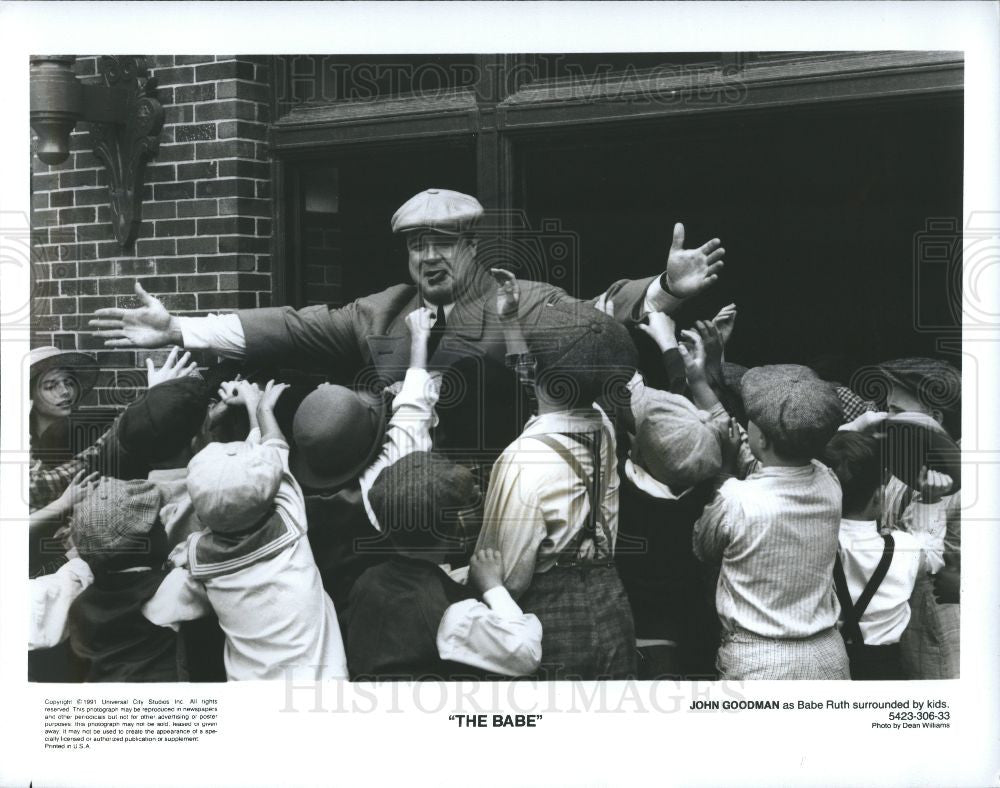 1992 Press Photo John Goodman American Film Actor - Historic Images