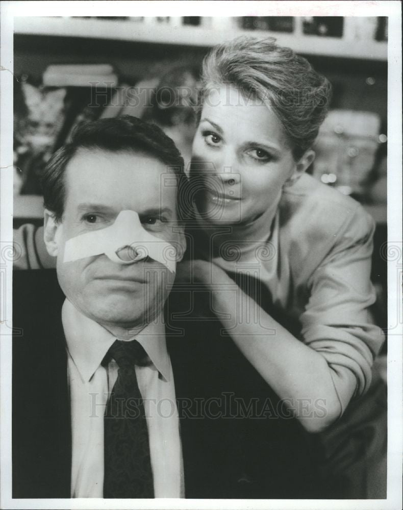 1989 Press Photo Candice Bergen, &quot;Murphy Brown&quot;, tv - Historic Images