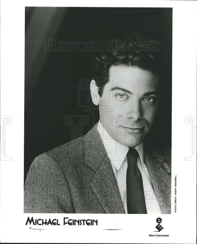 1990 Press Photo Michael Feinstein - Historic Images