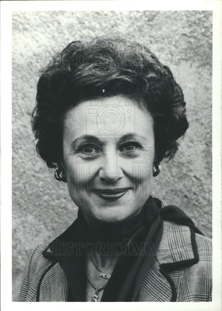 Press Photo Shirley Eder, actress - Historic Images