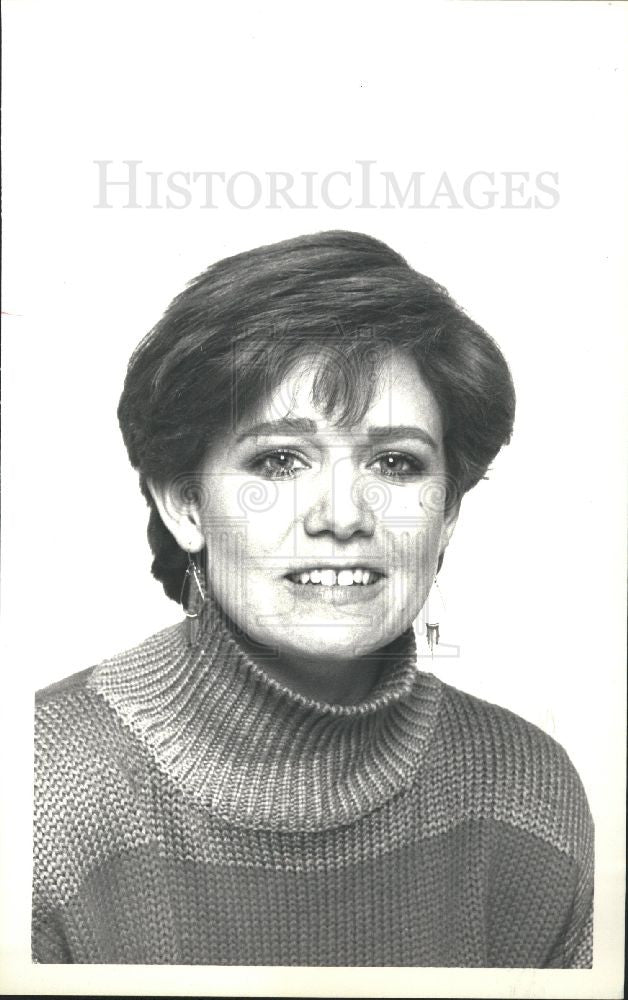 1988 Press Photo Patty Patricia Edmonds Writer Editor - Historic Images