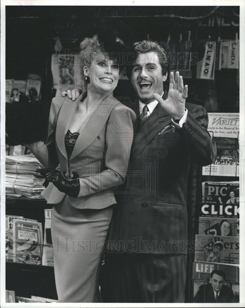 1990 Press Photo Karen K. Edissi Guys and Dolls - Historic Images