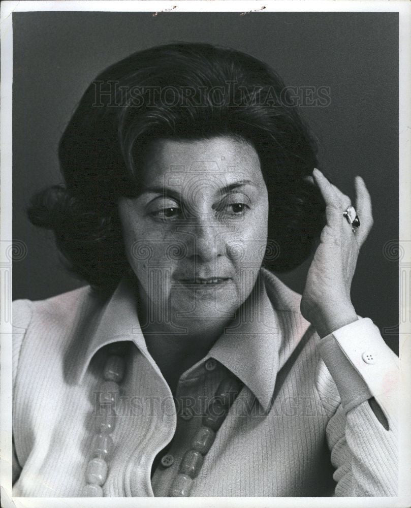 1975 Press Photo Diane Edgecomb - Historic Images