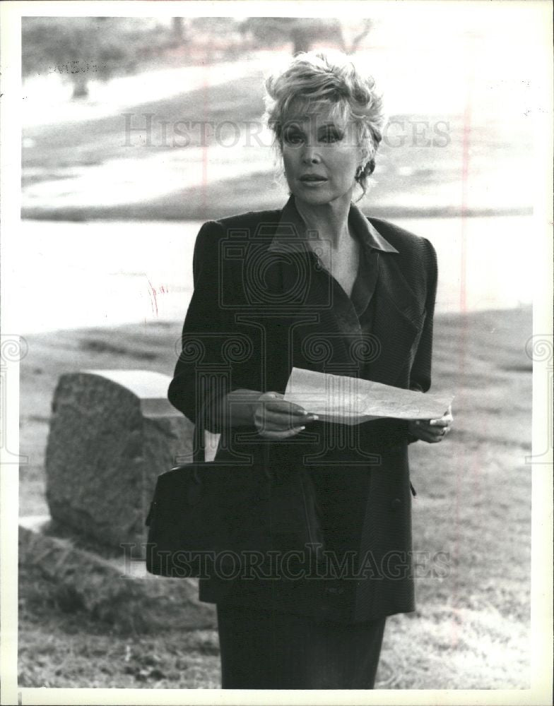 1987 Press Photo Barbara Eden Stepford NBC - Historic Images