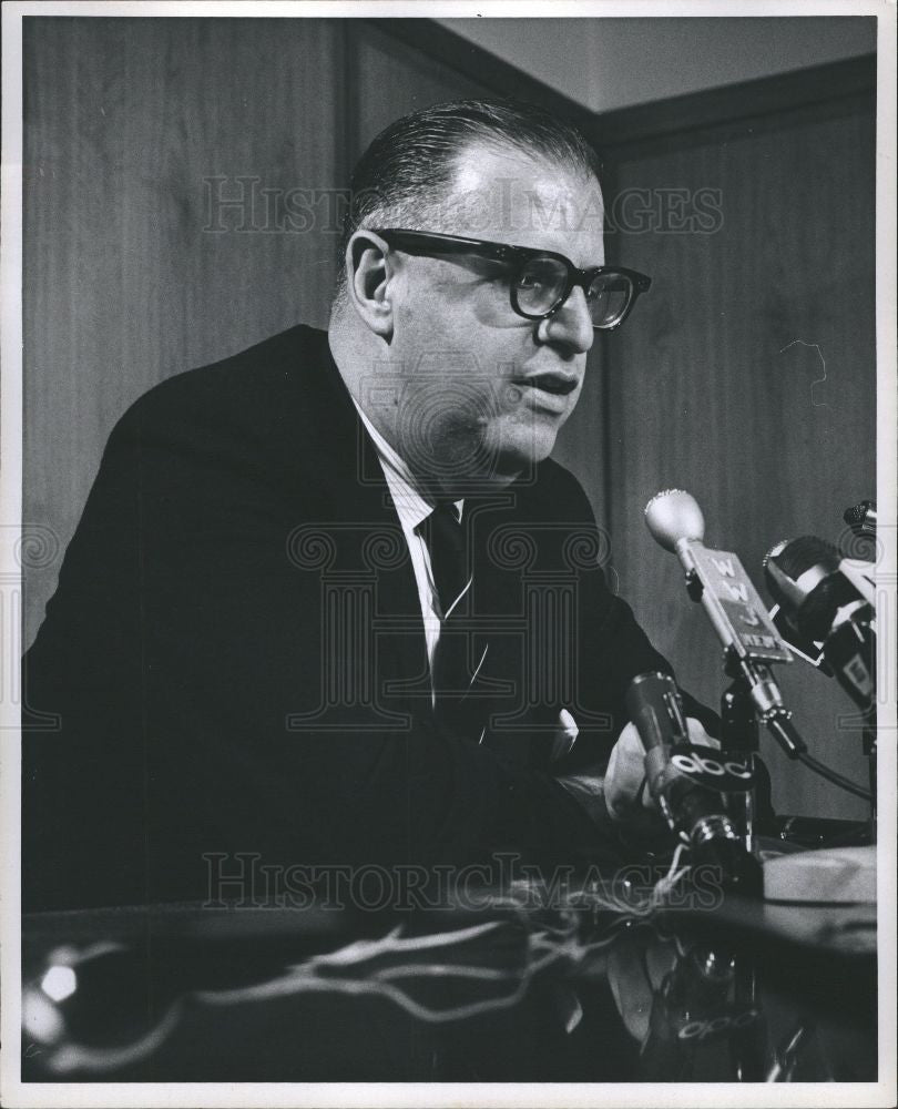 1967 Press Photo Abba eban diplomat and politician - Historic Images