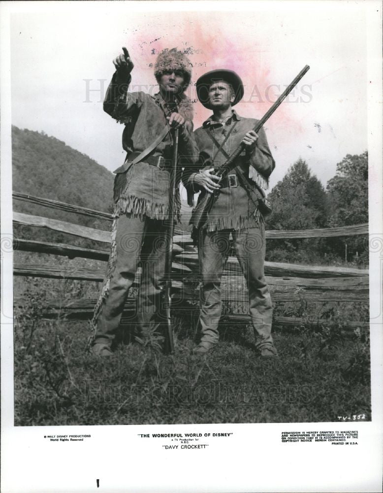 1974 Press Photo David Crockett American folk hero - Historic Images