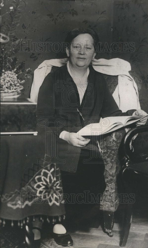 1928 Press Photo frau ebert - Historic Images