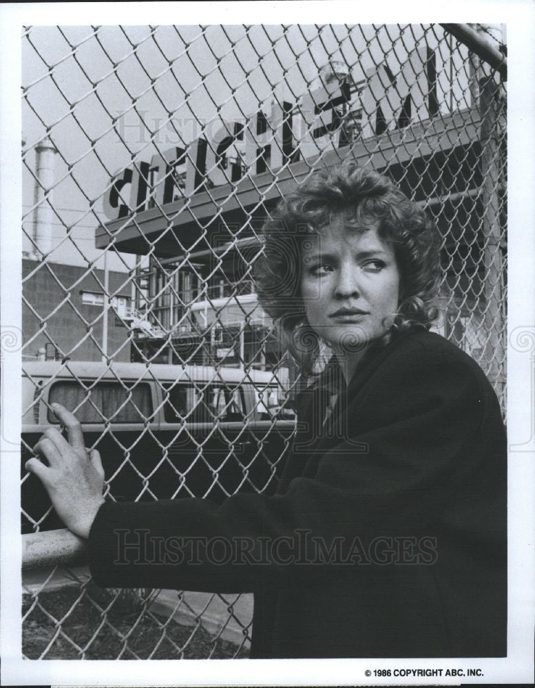 1986 Press Photo Christine Ebersol Acceptable Risks ABC - Historic Images