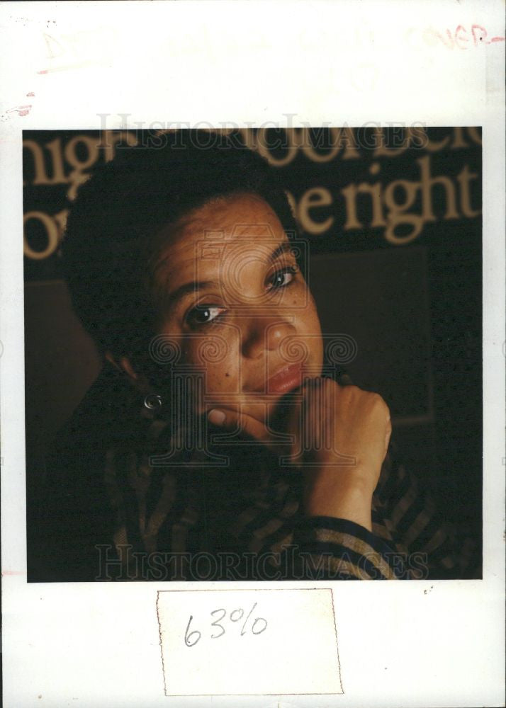 1992 Press Photo Marian Wright Edelman American activis - Historic Images