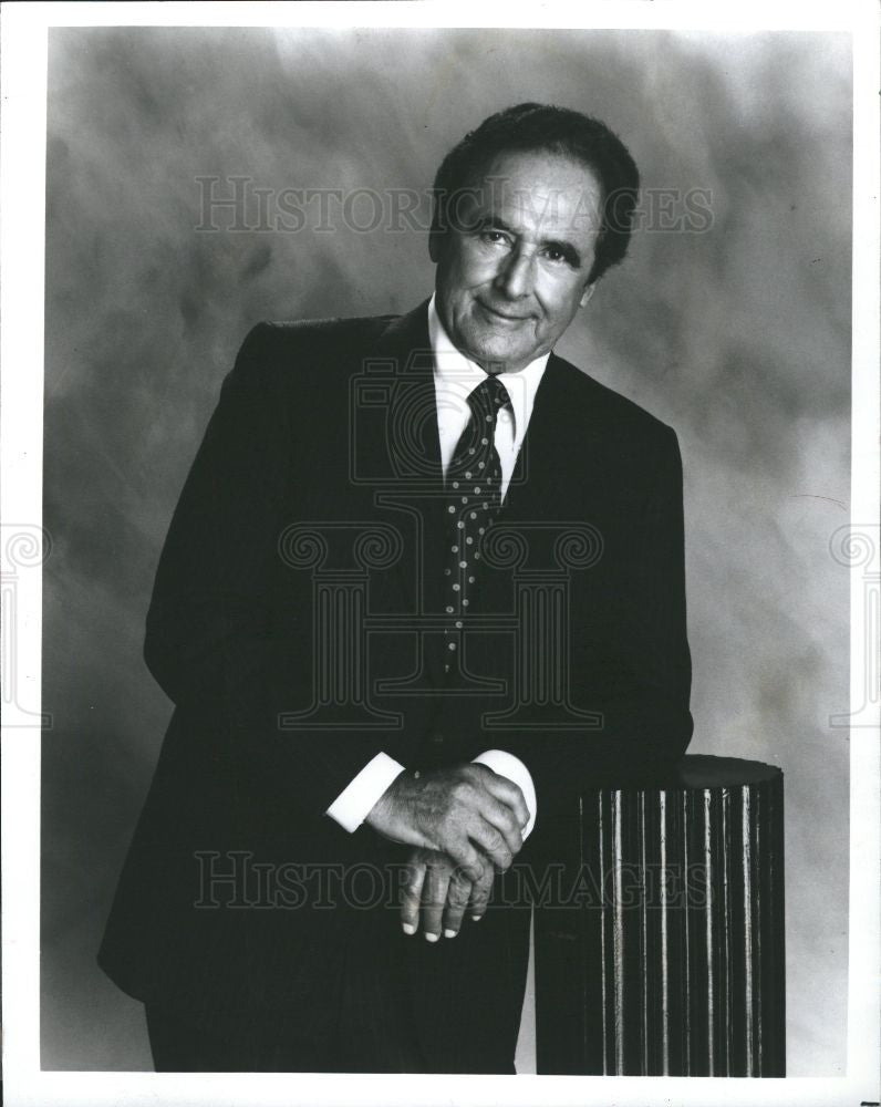 1992 Press Photo Joseph Roland Joe Barbera actor - Historic Images