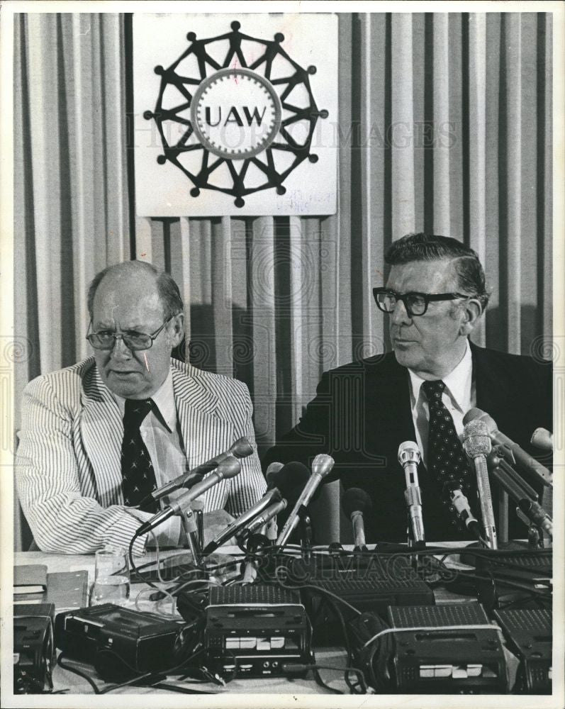 1979 Press Photo Ken Bannon UAW Vice President - Historic Images