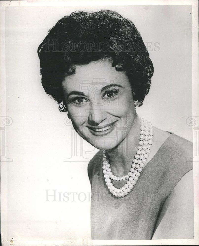 1970 Press Photo Shirley Eder actress - Historic Images