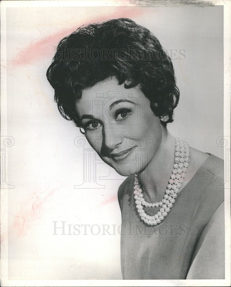 1968 Press Photo Shirley Eder actress columnist - Historic Images