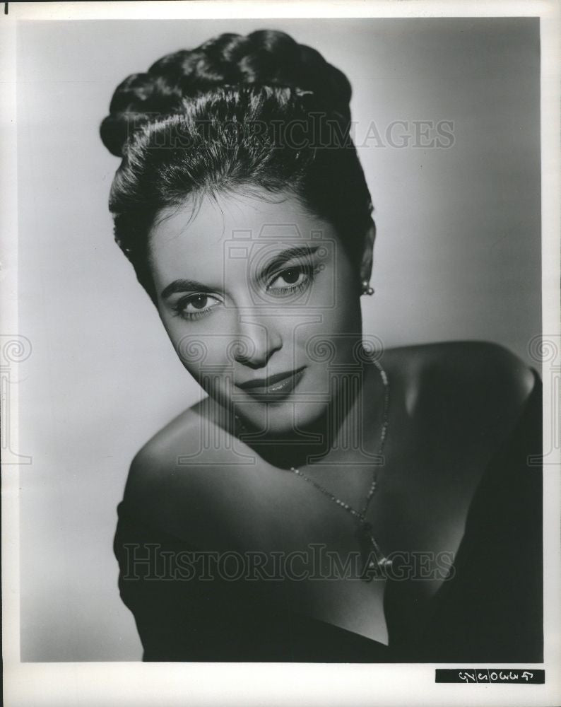 1960 Press Photo Elana Eden, actress - Historic Images