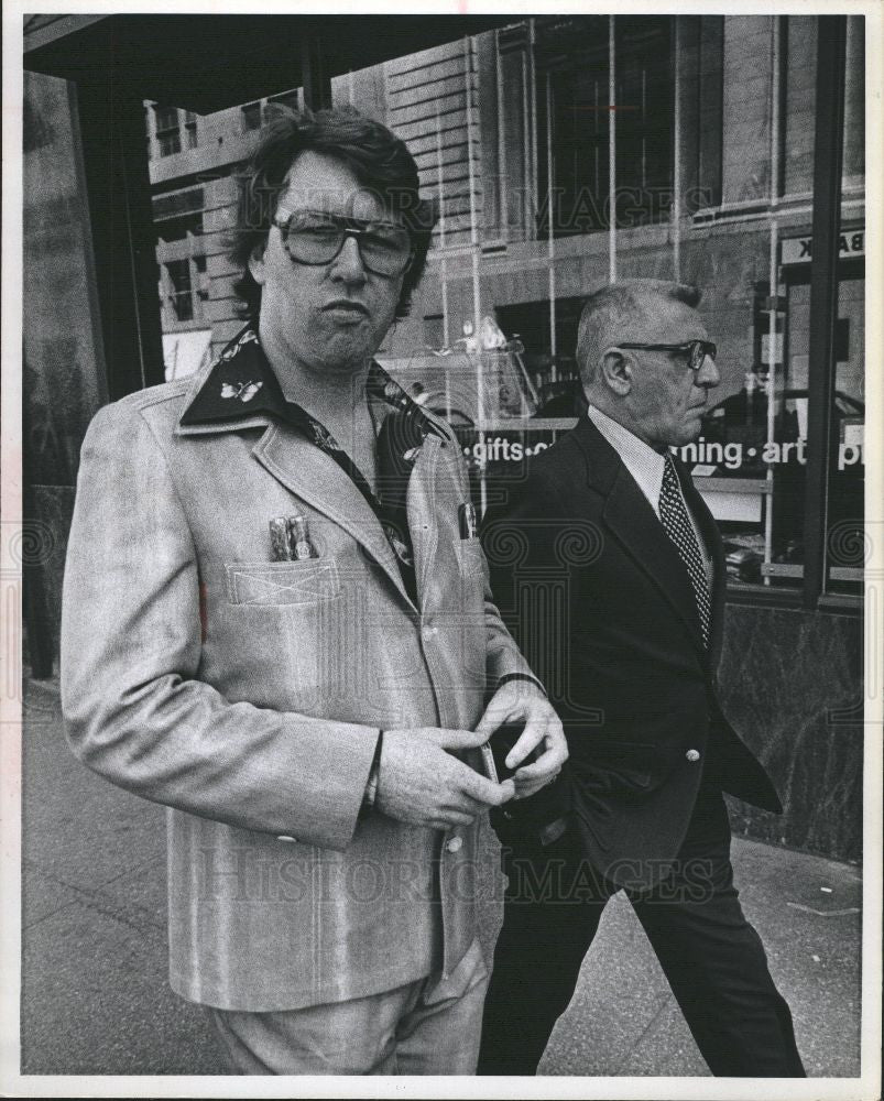 1981 Press Photo JOSEPH BANE president of the Pontiac - Historic Images