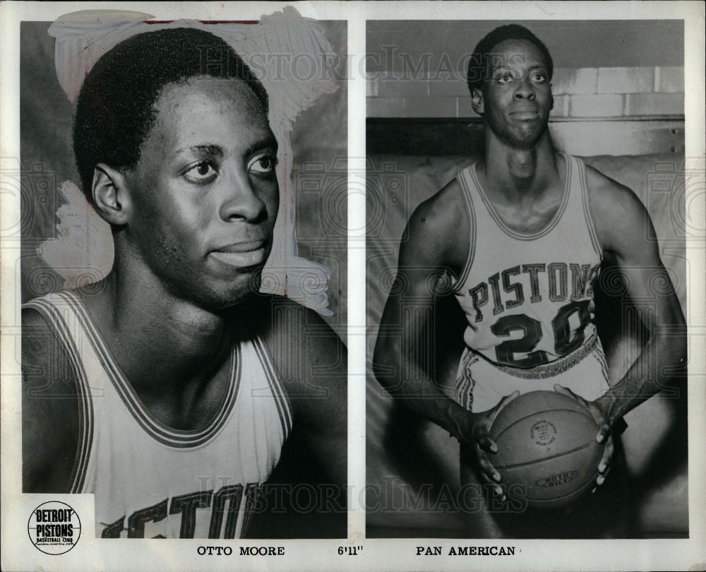 1971 Press Photo Otto Moore Basketball Player - Historic Images