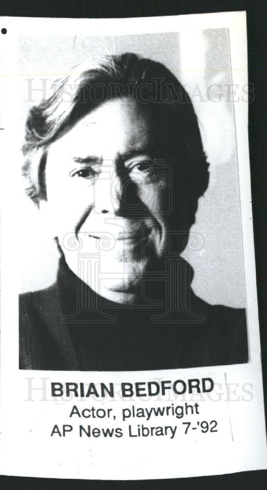 Press Photo ACTOR, PLAYWRIGHT Brian Bedford - Historic Images