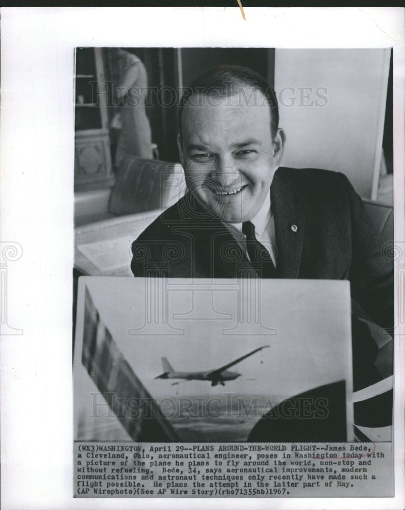 1967 Press Photo James Bede - Historic Images