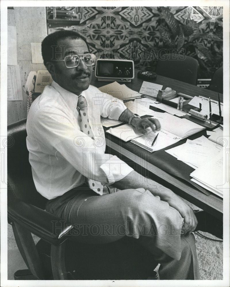 1978 Press Photo William Beckham Deputy Mayor - Historic Images