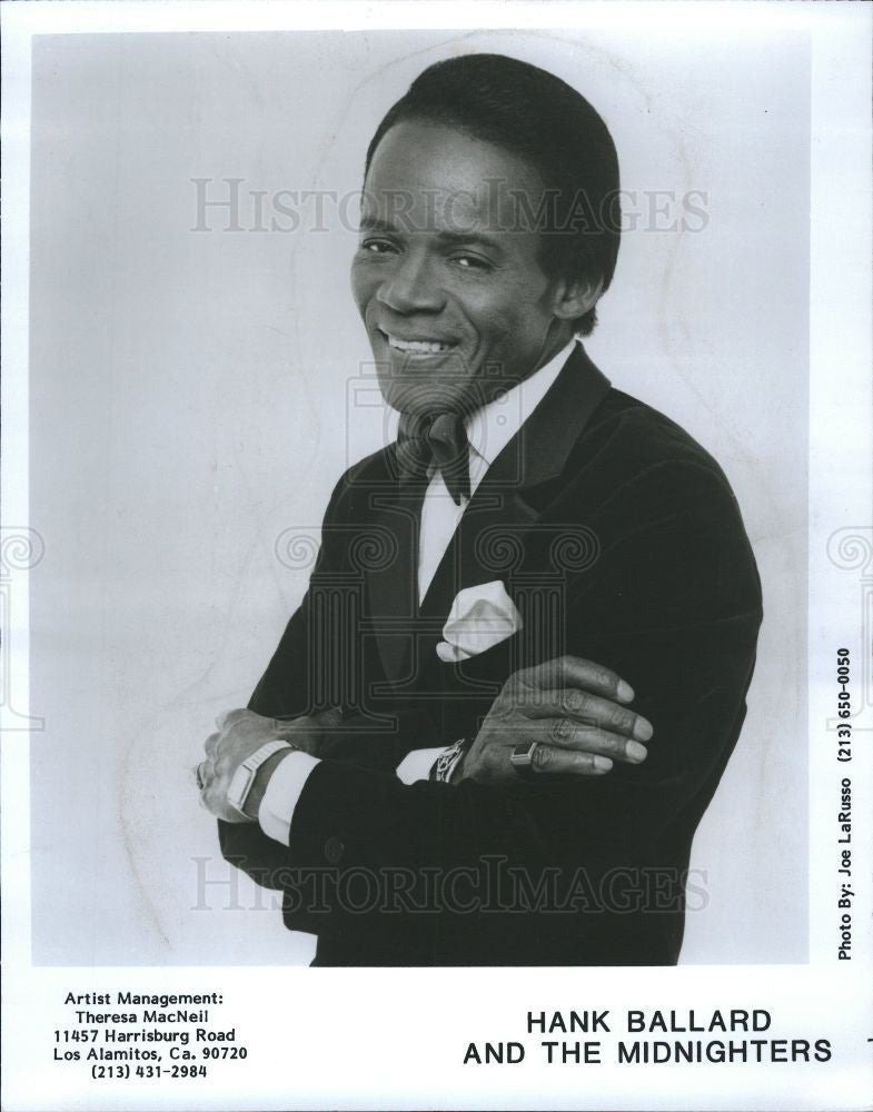 1991 Press Photo Hank Ballard and the Midnighters - Historic Images
