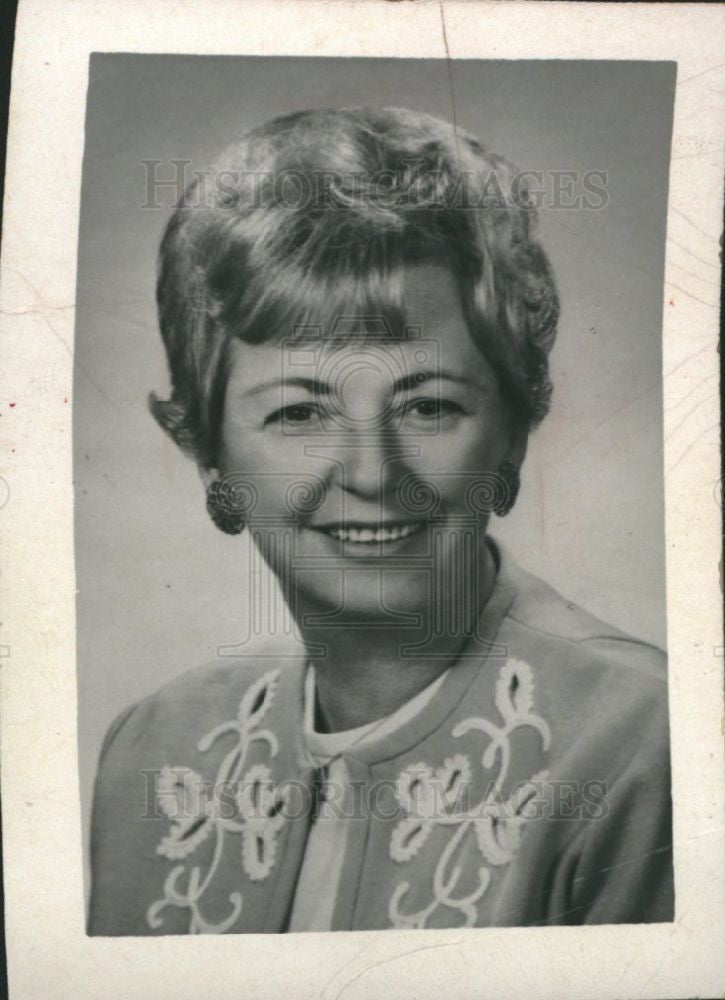 1970 Press Photo Lorraine BeeBe Michigan Senator State - Historic Images