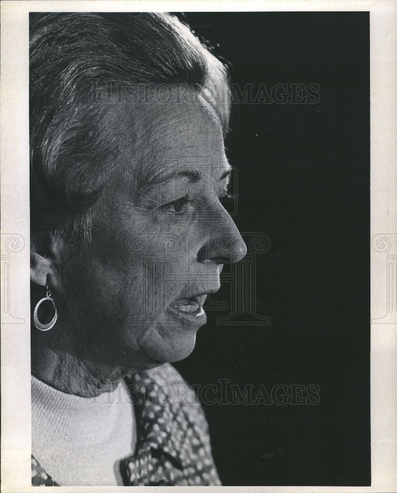 1968 Press Photo Sen Louane Beck - Historic Images