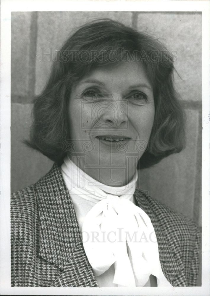 1988 Press Photo Dr. Katherine F. Beebe - Historic Images