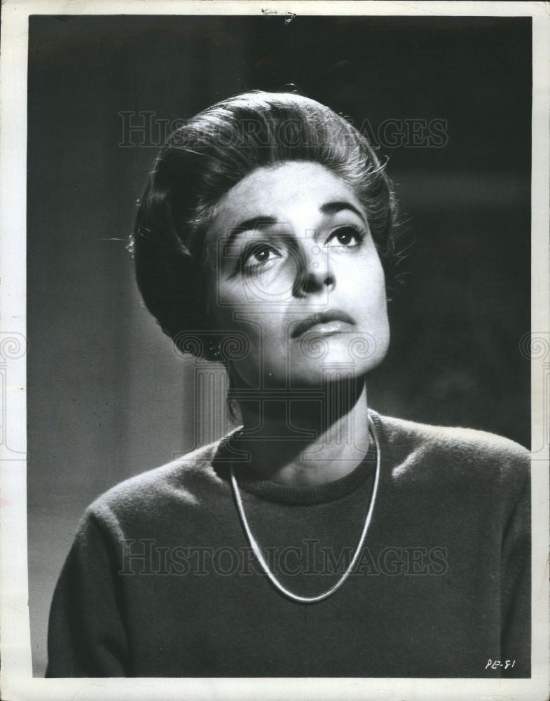1965 Press Photo Anne Bancroft, actress, Lee Strasberg - Historic Images