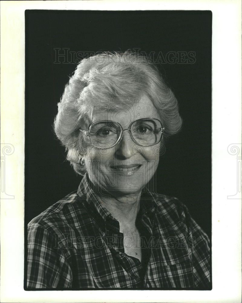1985 Press Photo Beatrice Balter of Oak Park - Historic Images