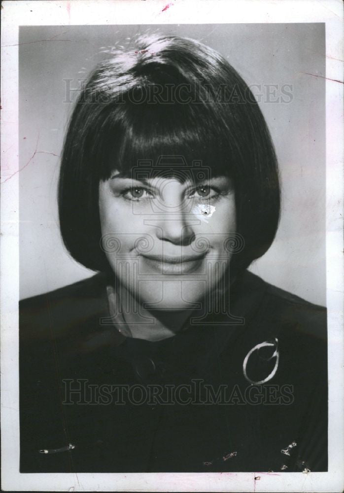 1969 Press Photo Kaye Ballard  musical theatre actress - Historic Images