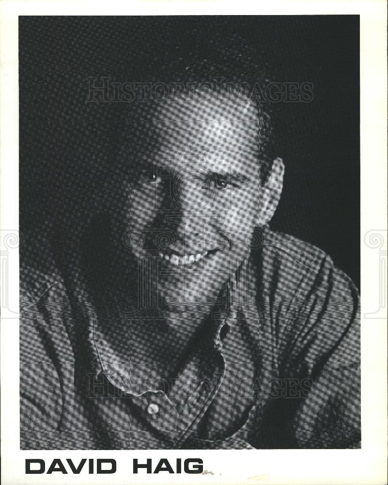 Press Photo David Haig English Actor Writer - Historic Images