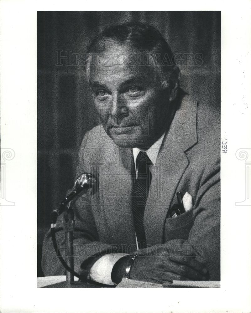 1982 Press Photo Alexander Haig US Secretary State army - Historic Images