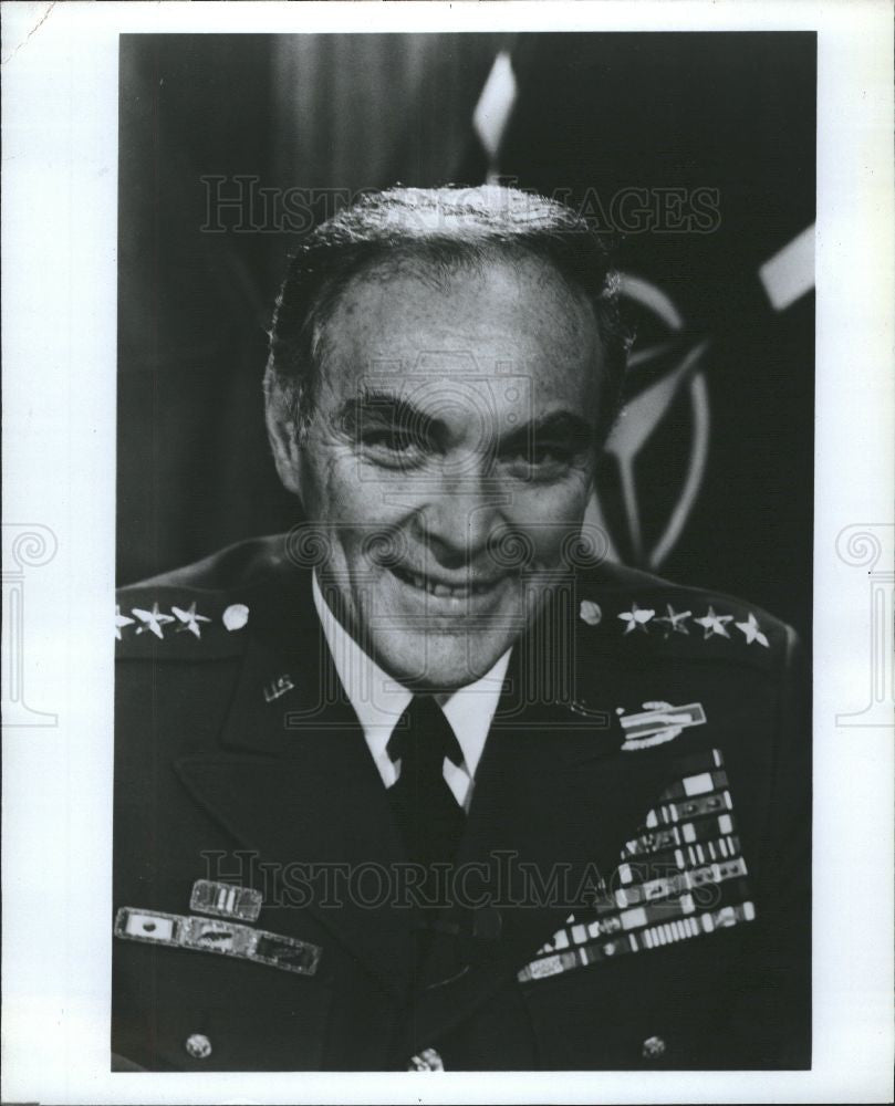 1981 Press Photo GENERAL ALEXANDER HAIG NATO - Historic Images