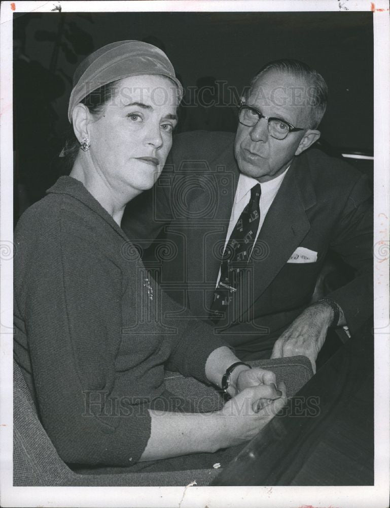 1957 Press Photo MARY V. BECK councilwoman - Historic Images