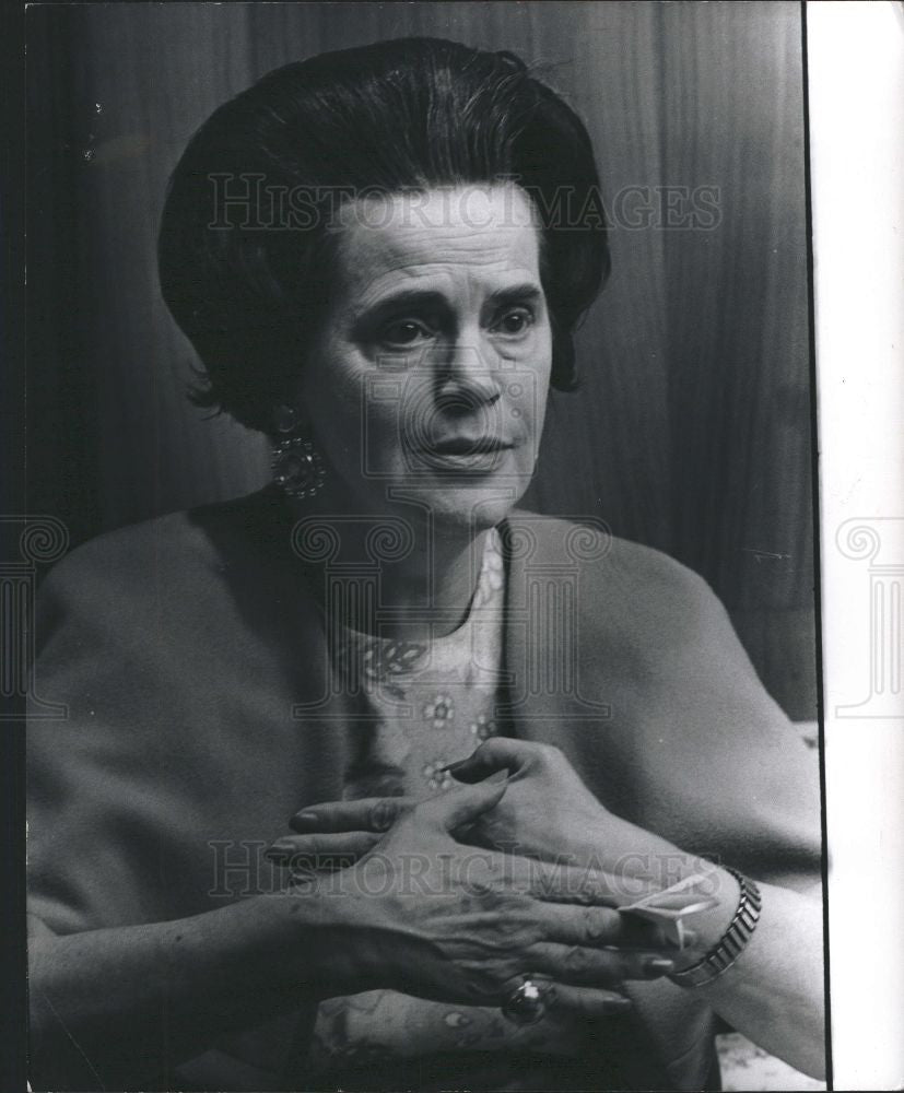 1969 Press Photo Mary Beck - Historic Images