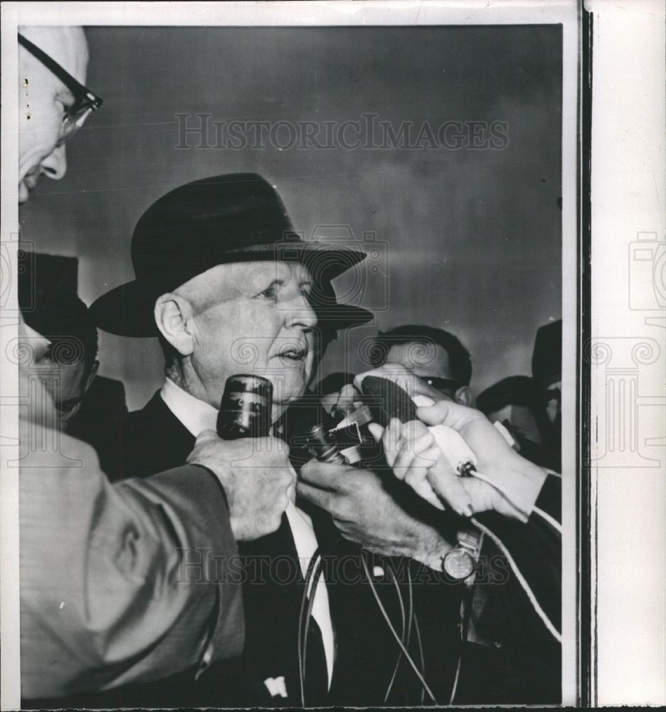 1964 Press Photo Dave Beck  American Labor Leader - Historic Images