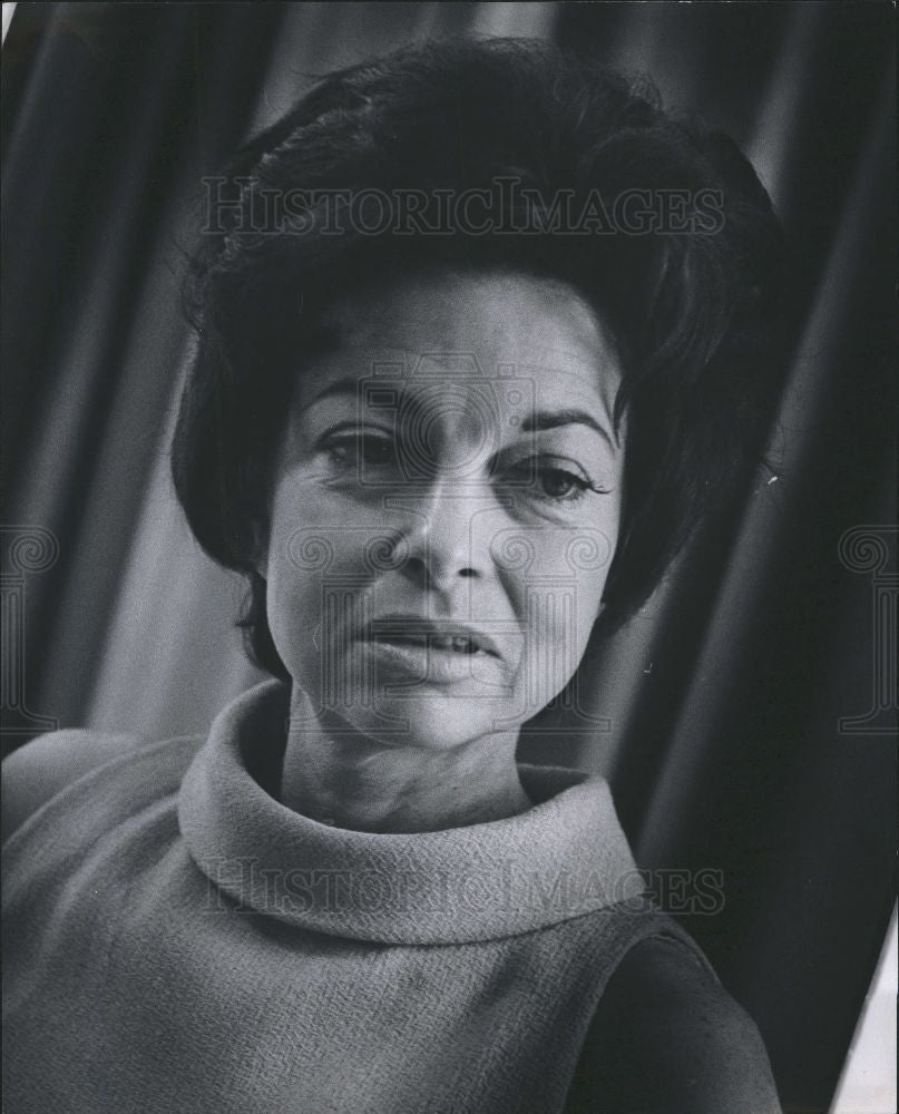 1969 Press Photo Actress Grace Halsell - Historic Images
