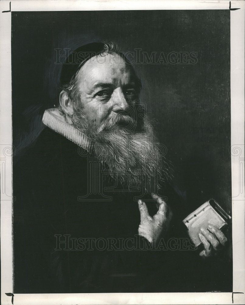 1950 Press Photo Henrick Swalmius Frans Hals portrait - Historic Images