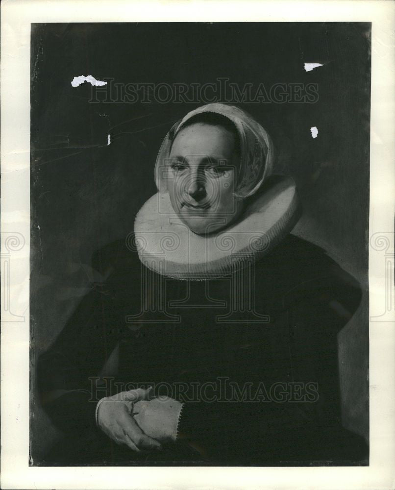 1937 Press Photo Frans Hals, Portrait of a Lady - Historic Images