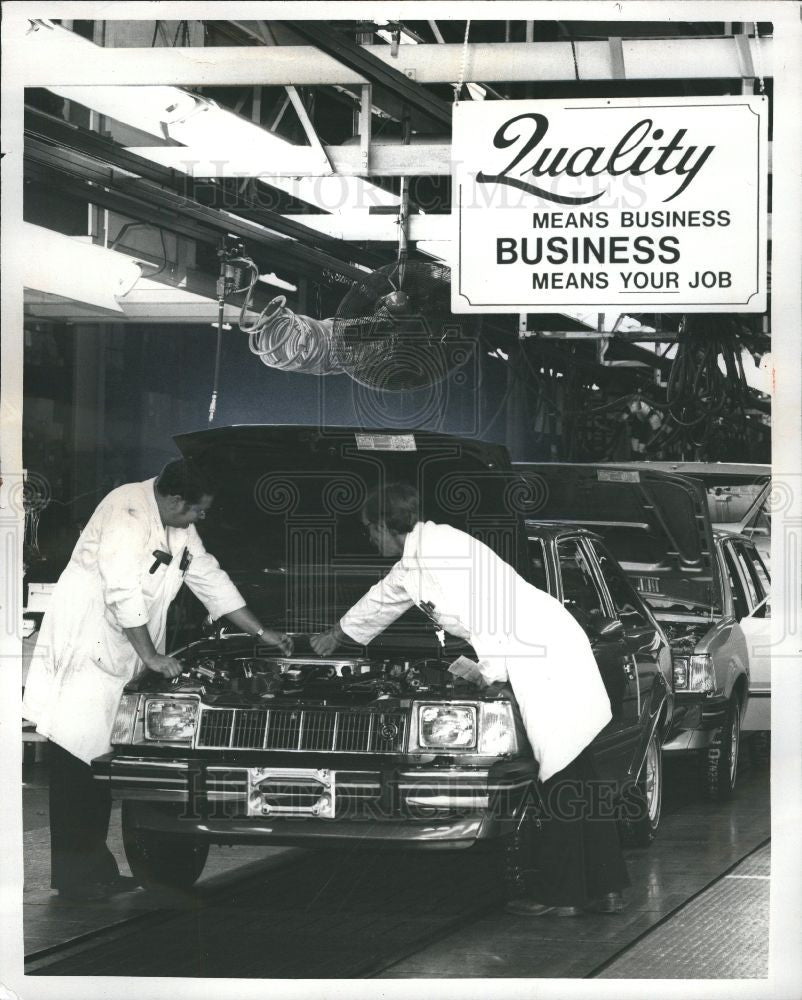 1980 Press Photo FORD MOTOR CO. - Historic Images