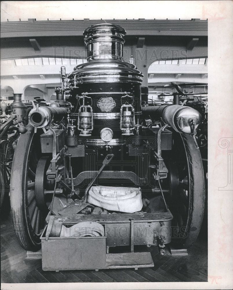 Press Photo henry ford museum fire engine - Historic Images